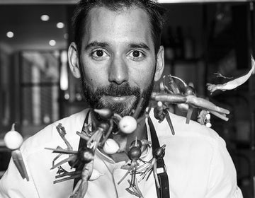 Le chef Alexandre Navarro du restaurant Racine des prés - LGM